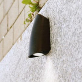 MAMETE CCT 3000-4000K crna zidna okrugla lampa 1xG9 LED 1.7W -sijalica uključena uz proizvod 2A3.000.000.Z1L Fumagalli