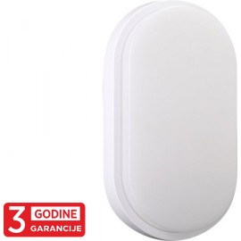 M272-72B-N 15W 6000K bela IP54 LED zidna lampa 3Y Mitea Lighting