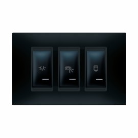Aling univerzalni set sklopki za kupatilo crna 3x16A 72310.E1E1 EXPERIENCE
