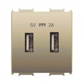 Panasonic 2M USB punjac ZLATNI 5V 2A WVTT2231-4DR EU2 Thea Modular