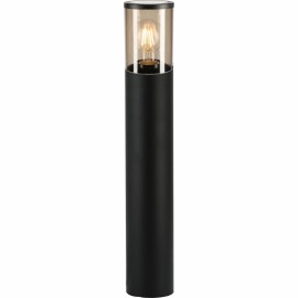 M916 S Max.A60 CRNA+SMOKY IP54 1xE27 bastenska stubna lampa Mitea Lighting