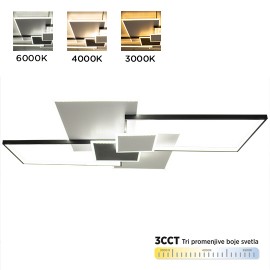 M205493-WB LED plafonska lampa crno-bela 3000-6000K Mitea Lighting 