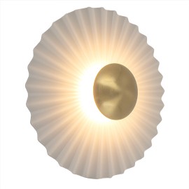 M11115-350-WGD LED zidna lampa belo-zlatna 3000K Mitea Lighting