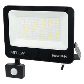 M490100-RLS-C5 CRNI 6500K SMD ECO LED reflektor sa senzorom 100W IP54 Mitea Lighting 