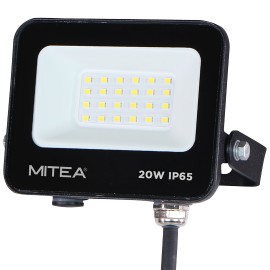 M480020-C5 3000K SMD ECO LED reflektor 20W CRNI IP65 Mitea Lighting 