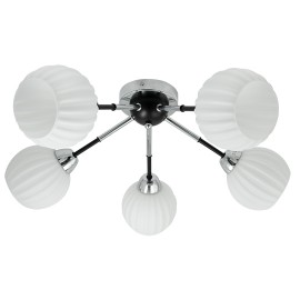M11092-5 Max.60W 220~240V beli 5xE27 luster Mitea Lighting
