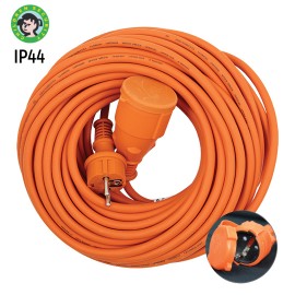 PM-MOT-10m-2 DZ IP44 ~250V 3x1.5 16A max. 3680W  H05RR-F GUMIRANI priključnica prenosna narandžasta za kosilicu GEL-020A Mitea Electric