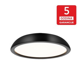 ARCADIA MCL750-450 B 24W 3000K peskareno crna LED plafonjera 5Y Mitea Lighting
