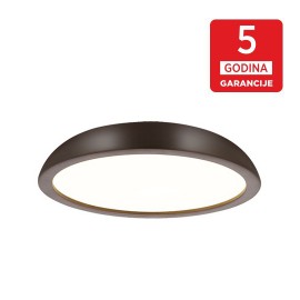ARCADIA MCL750-450 BR 24W 3000K peskareno braon LED plafonjera 5Y Mitea Lighting