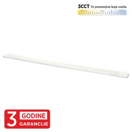 M203850-W 36W 175~250V 3CCT 3000/4000/6500K bela L1200 x W60 x H28mm LED strela 3Y 3850lm Mitea Lighting