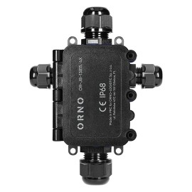 ORNO OR-JB-13815/4X nadgradna razvodna kutija IP68, crna