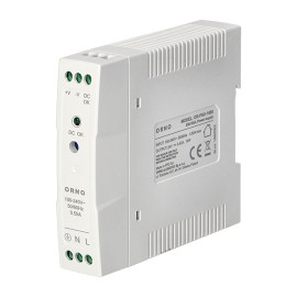 ORNO OR-PSU-1660 napajanje industrijsko 24V DC 0.42A 10W za DIN šinu IP20, PVC kćište