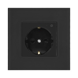 ORNO OR-SH-17205(GS)/B Tuya Smart Wi-Fi suho II priključnica, crna