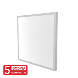 M203425-N 40W 1/1 4000K beli ram nadgradni 600x600 LED BACKSIDE LIGHT LED PANEL 5Y 4400lm Mitea Lighting
