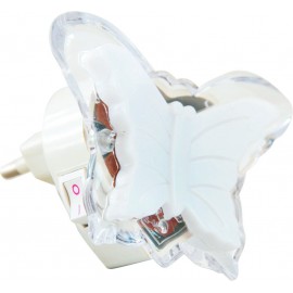 M8090L leptir beli 0.3W LED mini noćno svetlo Mitea lighting