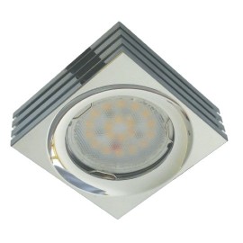 -R M206057 AL Ugradna svetiljka hrom kvadratna Mitea Lighting