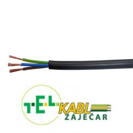 Kabl crni PPJ 3x1.5 H05VV-F Tel-kabl