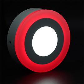 M6NO-D 3W+3W 6500K+crvena nadgradni okrugli LED panel Mitea Lighting