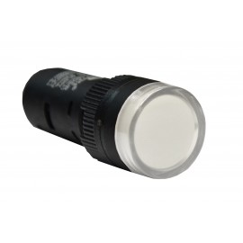 ME-AD62-22DS-16D LED bela signalna sijalica 220V fi16mm Mitea Electric