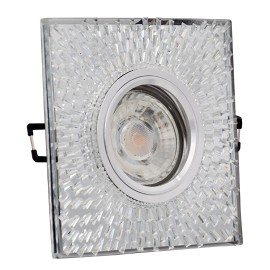 M206052 Ugradna svetiljka transparentna+kristali kvadratna Mitea Lighting