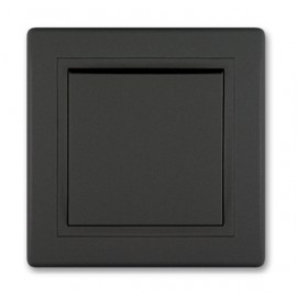 Aling običan prekidač crna soft 605.E1E1 Prestige